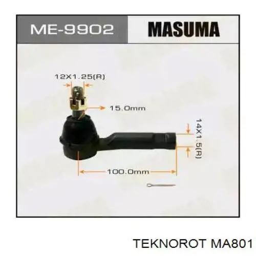 Купити MA801 Teknorot Рульовий наконечник