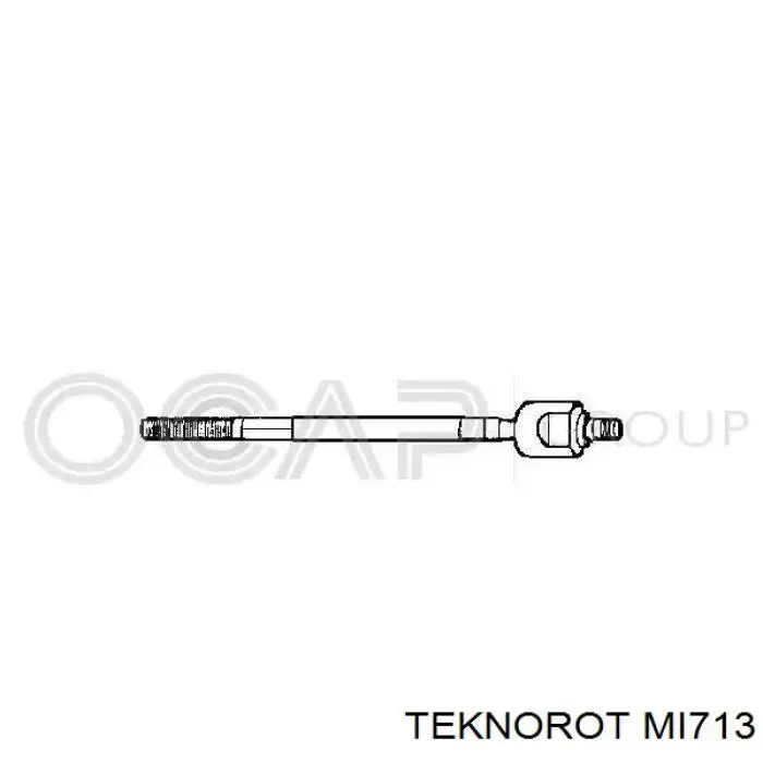 Тяга рульова поперечна Teknorot MI713 ціна, від 12.17 USD