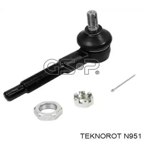 N951 Teknorot Накінечник центральної рульової тяги, задній правий
