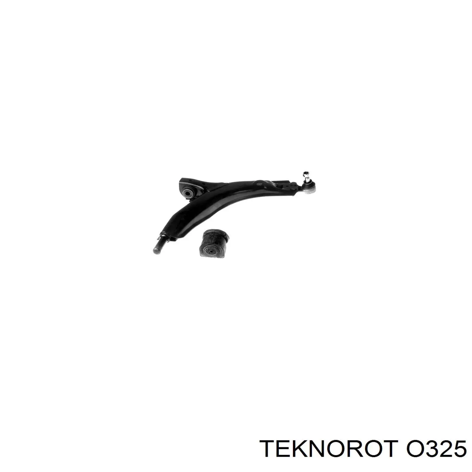 O325 Teknorot важіль передньої підвіски нижній, правий