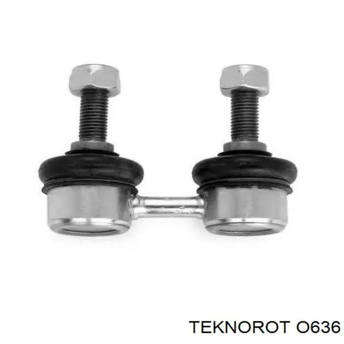 O636 Teknorot важіль передньої підвіски нижній, лівий
