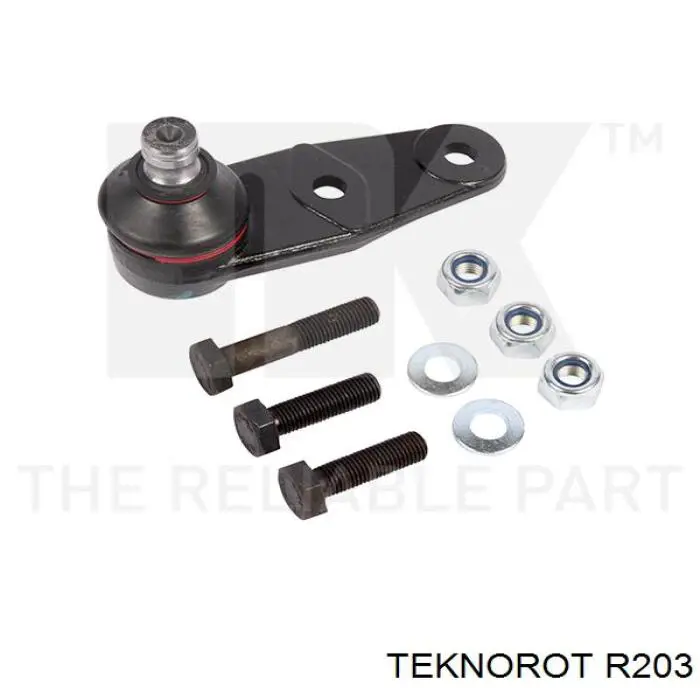 Кульова опора, нижня Teknorot R203 ціна, від 8.96 USD
