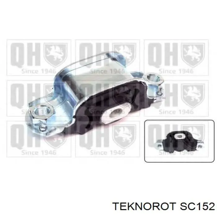Подушка (опора) двигуна, ліва передня Teknorot SC152 ціна, від 12.13 USD