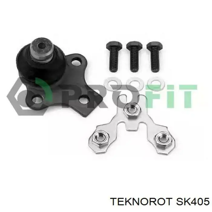 Кульова опора, нижня, права SK405 Teknorot