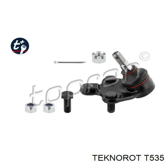 Кульова опора, нижня Teknorot T535 ціна, від 13.94 USD