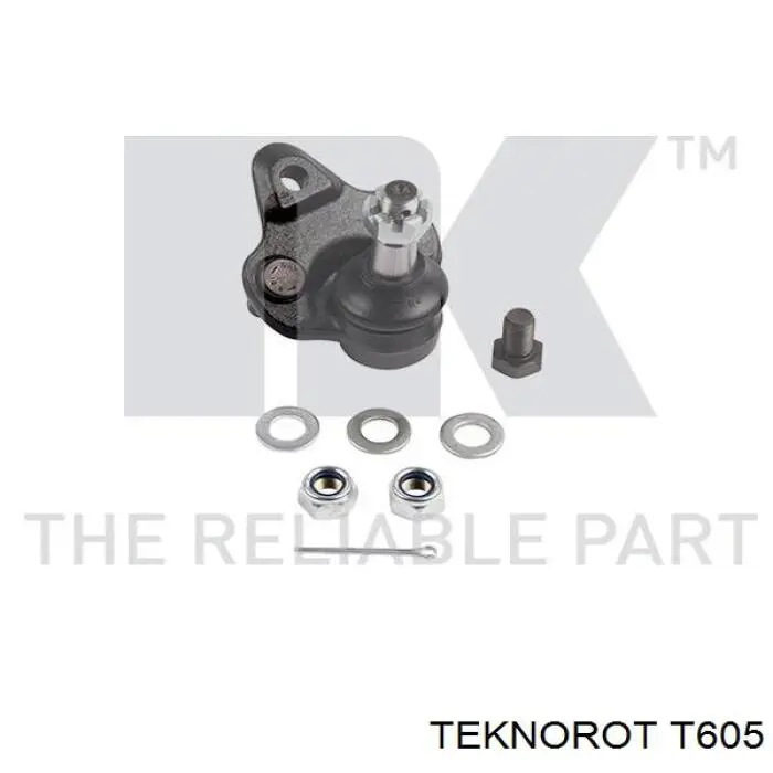 Купити T605 Teknorot Кульова опора, нижня