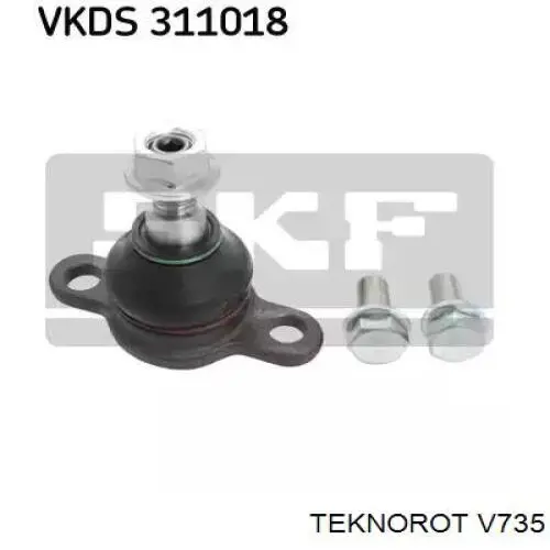 Кульова опора, нижня V735 Teknorot