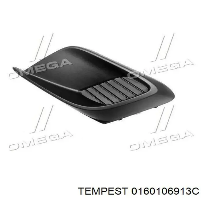 Обід (окантовка) фари протитуманної, лівої 0160106913C Tempest