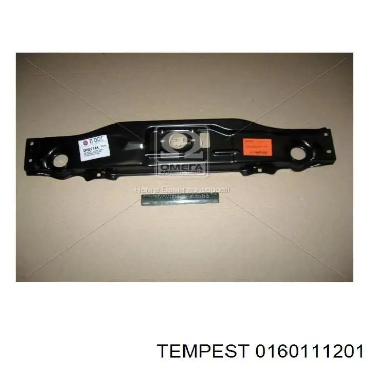 0160111201 Tempest супорт радіатора лівий/монтажна панель кріплення фар