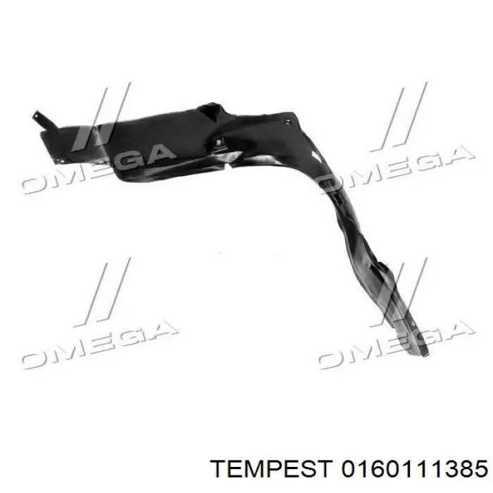Підкрилок заднього крила, лівий 0160111385 Tempest