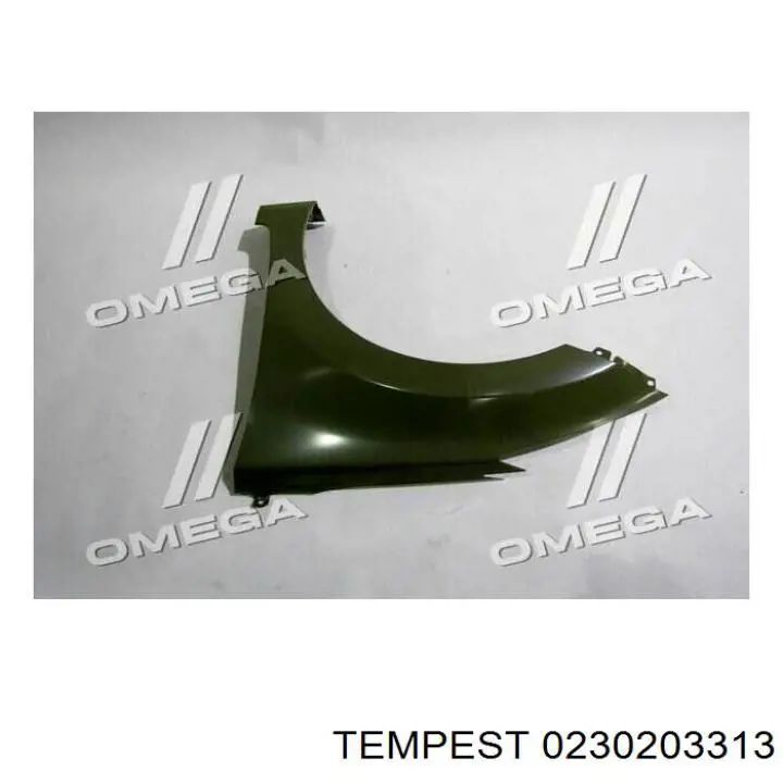 Ліве переднє крило Tempest 0230203313 ціна, від 36.93 USD
