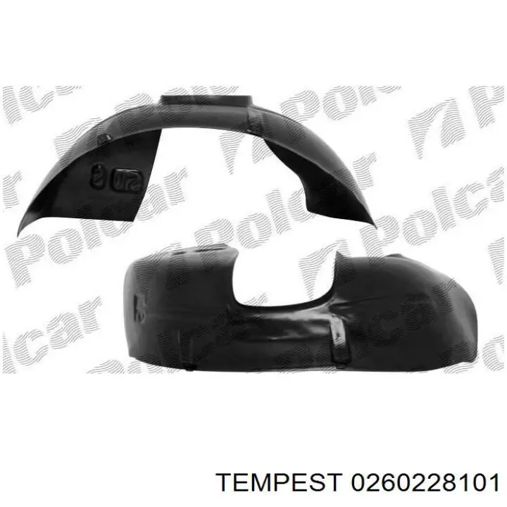Купити 74150SWAA01 Honda Підкрилок передній лівий