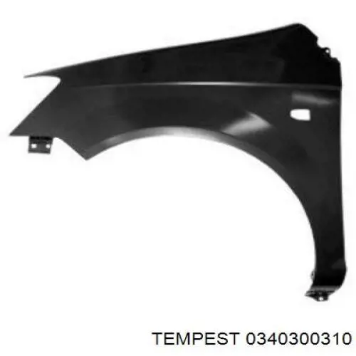 Крило переднє праве Tempest 0340300310 ціна, від 35.15 USD