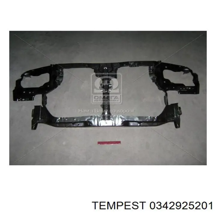 Супорт радіатора нижній/монтажна панель кріплення фар 0342925201 Tempest