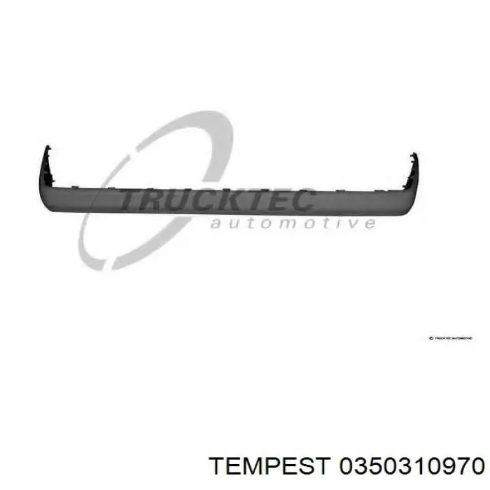 Накладка бампера заднього 0350310970 Tempest