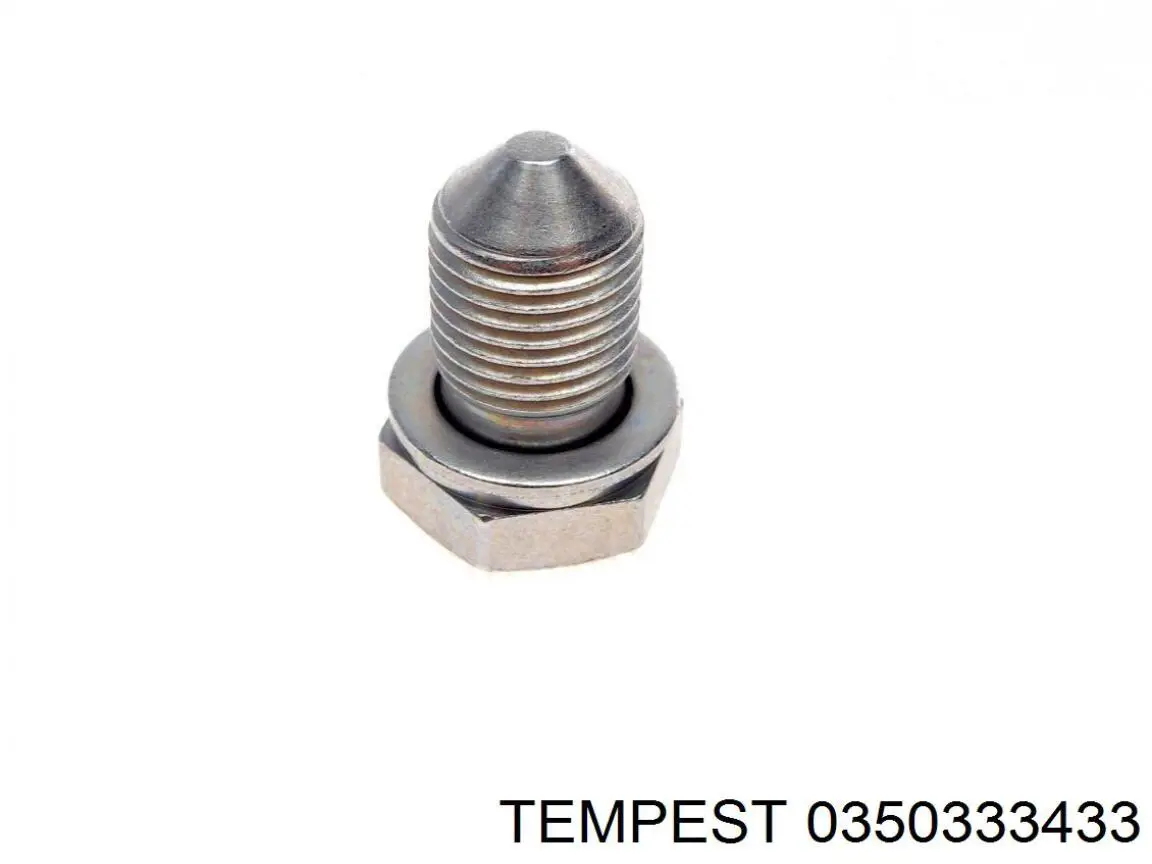 Дзеркальний елемент дзеркала заднього виду, лівого 0350333433 Tempest