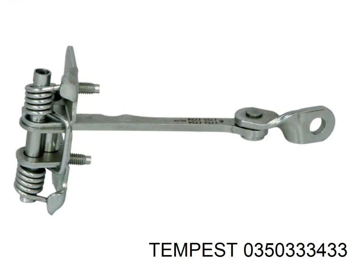 Дзеркальний елемент лівого дзеркала заднього виду Tempest 0350333433 ціна, від 8.20 USD
