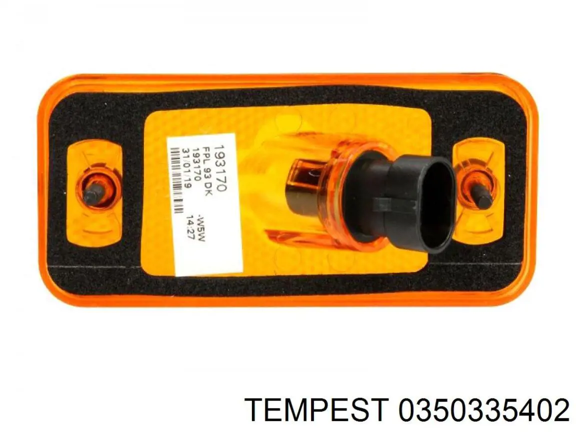 Праве бічне дзеркало Tempest 0350335402 ціна, від 102.81 USD