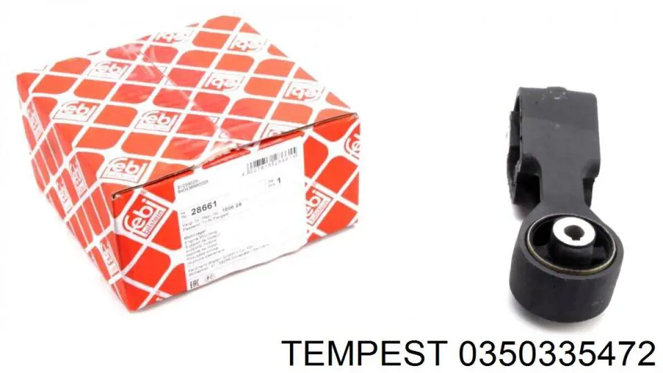 0350335472 Tempest Накладка правого бокового дзеркала