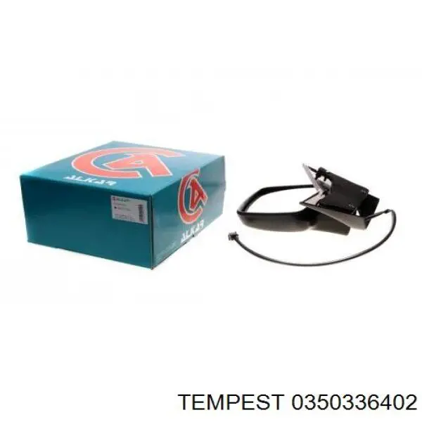 0350336402 Tempest Праве дзеркало заднього виду