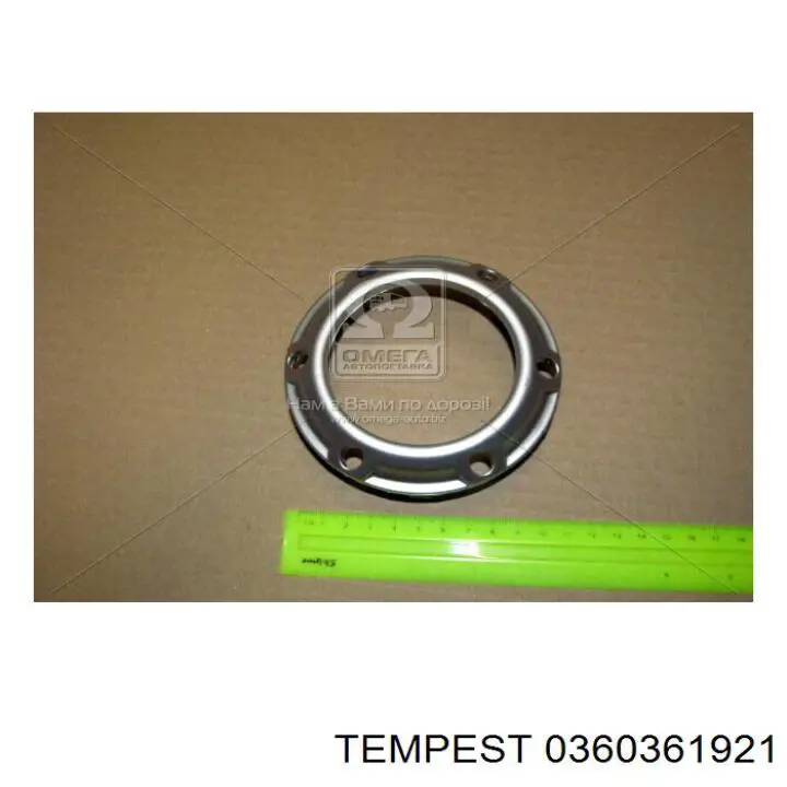 0360361921 Tempest Молдинг бампера переднього, лівий