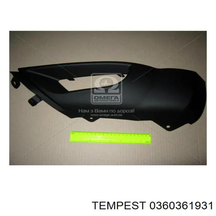 Кронштейн бампера переднього, лівий 0360361931 Tempest
