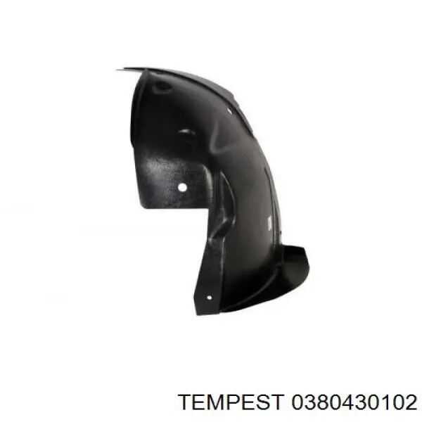 Підкрилок переднього крила, правий передній Tempest 0380430102 ціна, від 15.47 USD