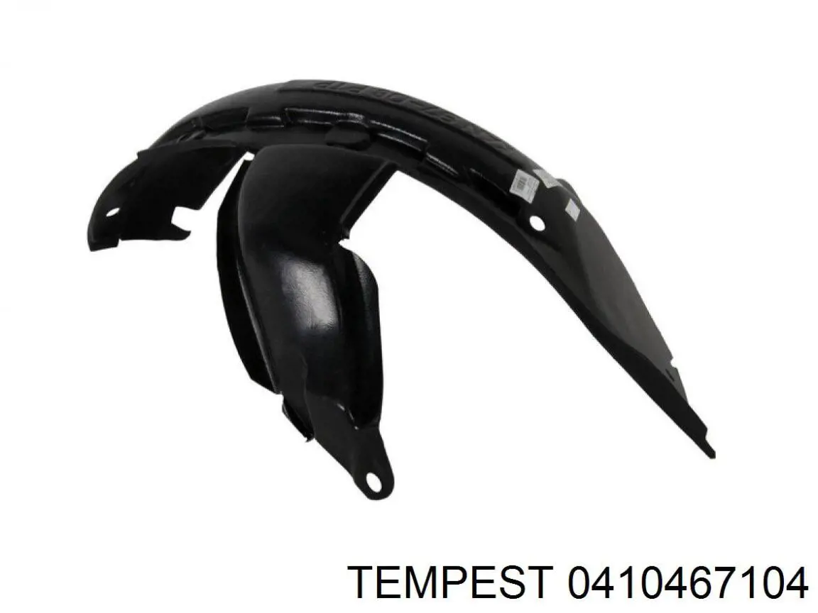 Підкрилок переднього крила, правий задній 0410467104 Tempest