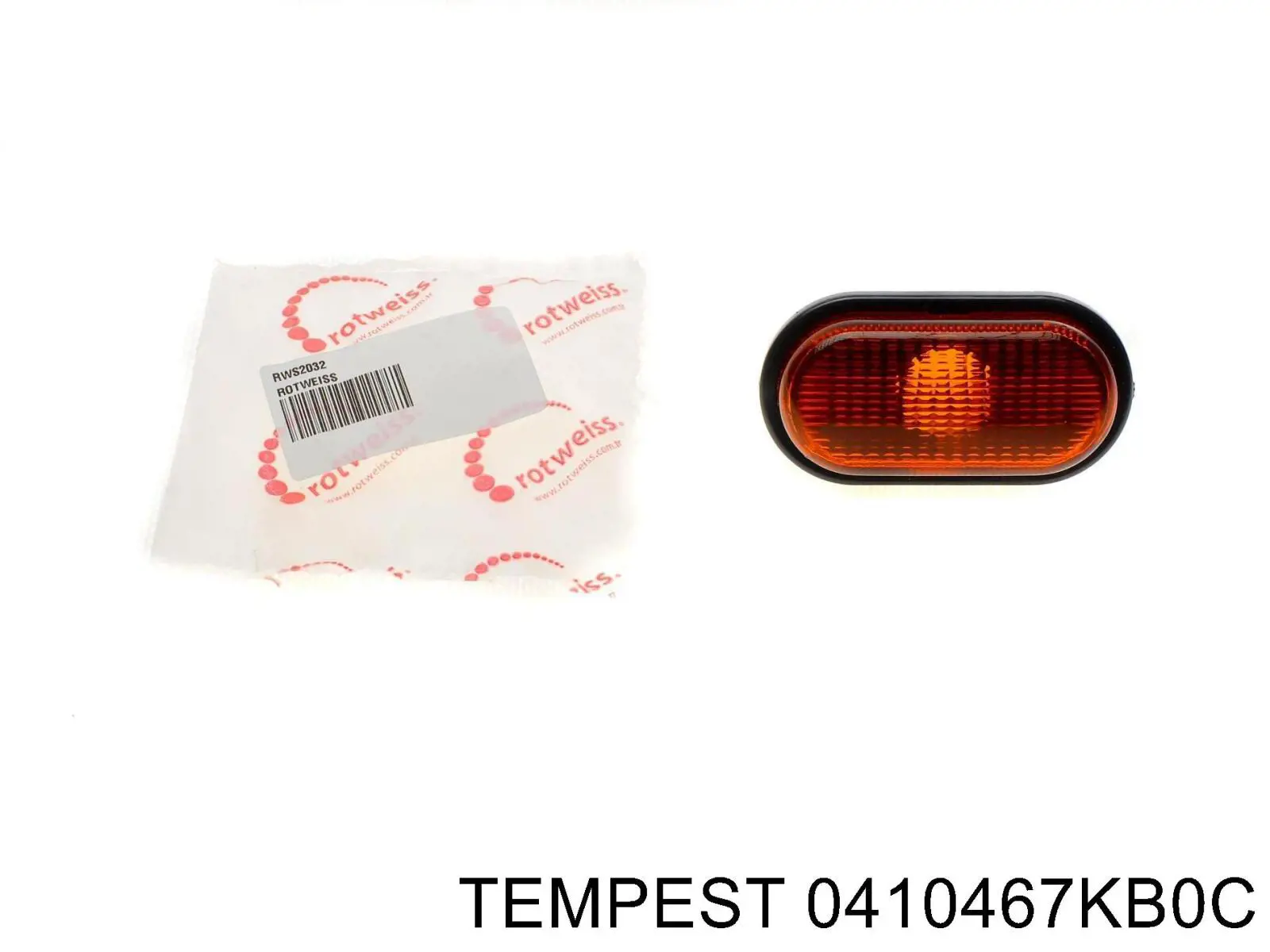 0410467KB0C Tempest Повторювач повороту в крило