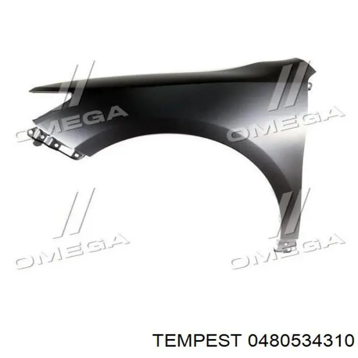 0480534310 Tempest Крило переднє праве
