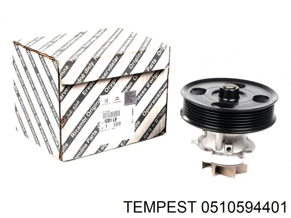 Ліве бічне дзеркало Tempest 0510594401 ціна, від 47.86 USD