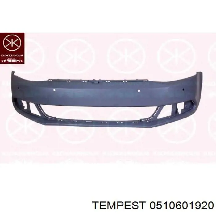 Купити 0510601920 Tempest Накладка бампера переднього, права