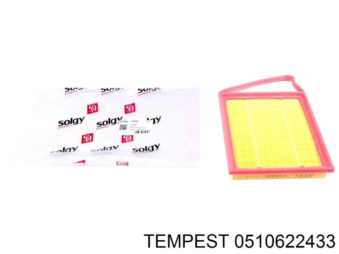 Купити 0510622433 Tempest Дзеркальний елемент водійського дзеркала