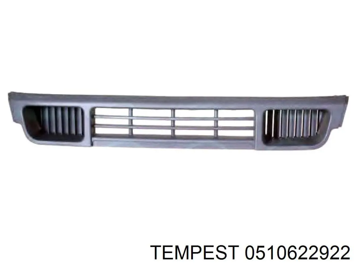 Решітка переднього бампера, центральна 0510622922 Tempest