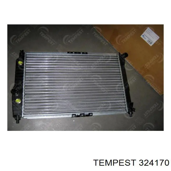 324170 Tempest Радіатор охолодження двигуна