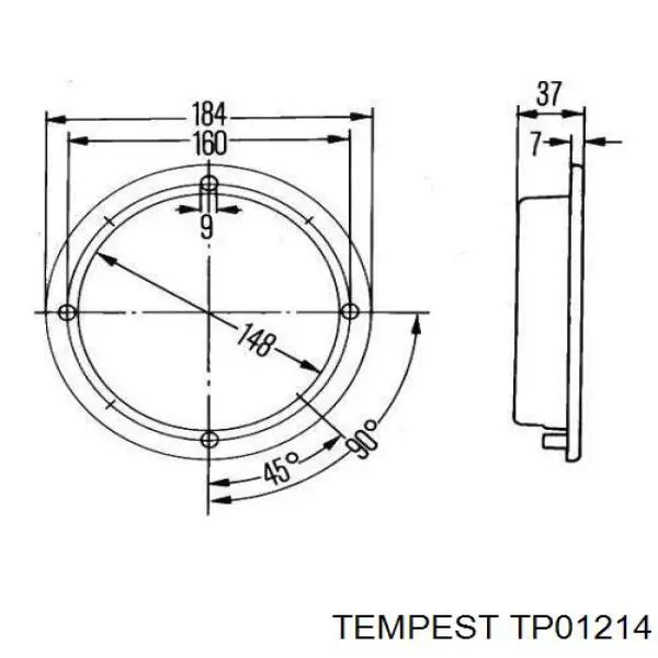  Tempest TP01214 ціна, від 5.41 USD