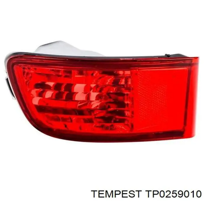 Скло ліхтаря заднього TP0259010 Tempest