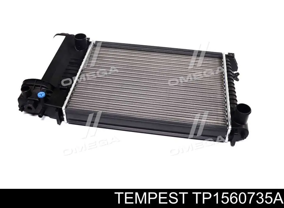 TP1560735A Tempest Радіатор охолодження двигуна