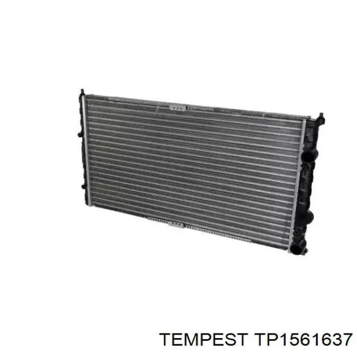 Купити TP1561637 Tempest Радіатор двигуна
