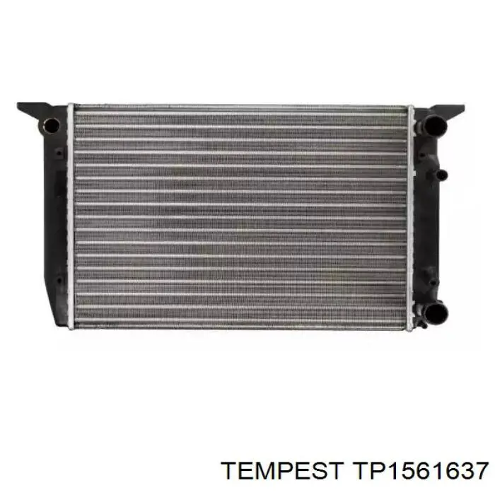 Радіатор основний Tempest TP1561637 ціна, від 59.01 USD