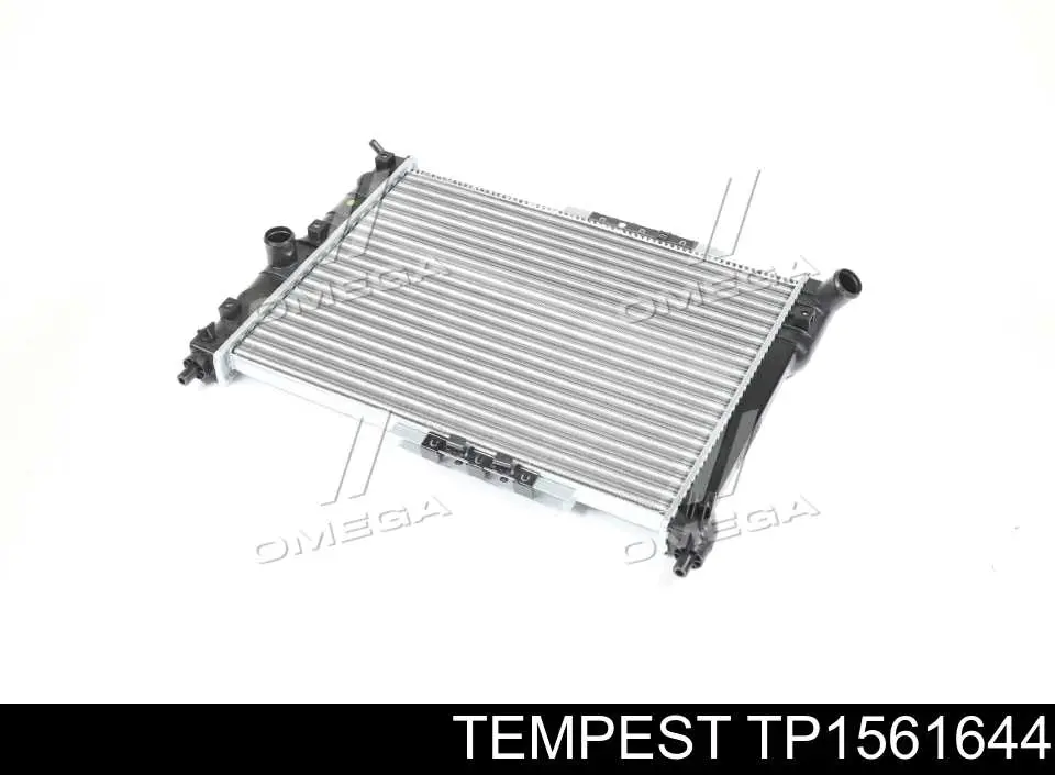 Радіатор основний Tempest TP1561644 ціна, від 37.62 USD