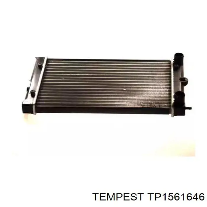 Радіатор основний Tempest TP1561646 ціна, від 34.00 USD