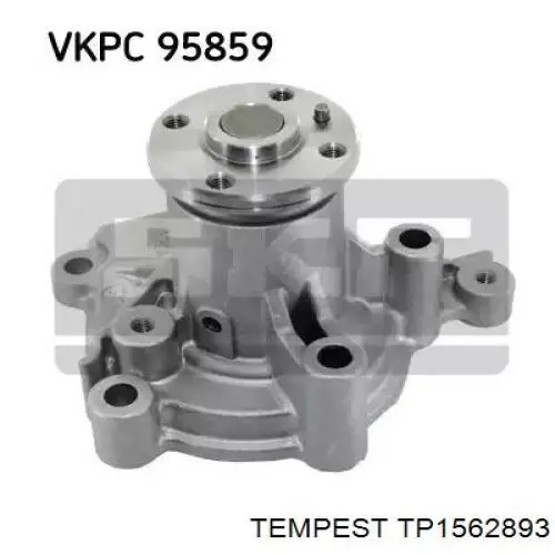 Купити TP1562893 Tempest Радіатор двигуна