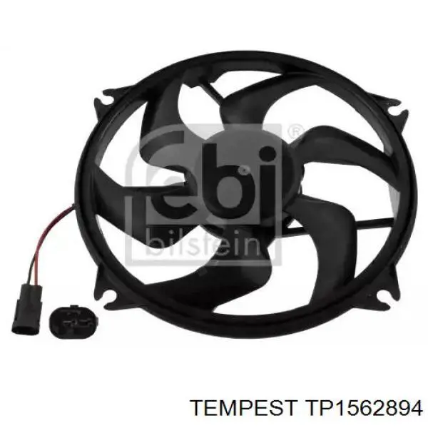 Купити TP1562894 Tempest Радіатор двигуна