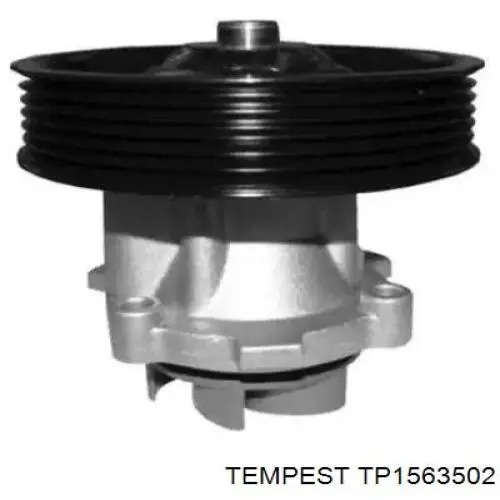 TP1563502 Tempest Радіатор охолодження двигуна