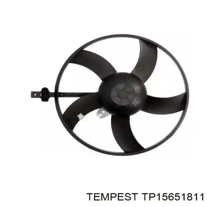 Радіатор охолодження двигуна TP15651811 Tempest