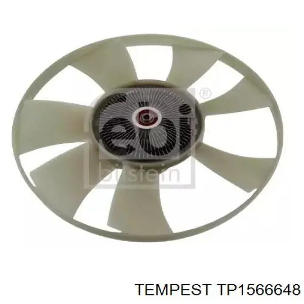 TP1566648 Tempest Радіатор охолодження двигуна