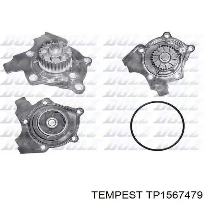 Радіатор основний Tempest TP1567479 ціна, від 84.89 USD