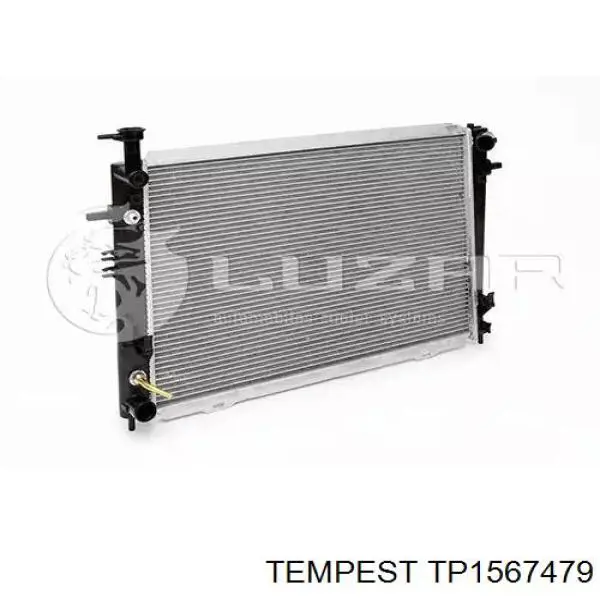 TP1567479 Tempest Радіатор охолодження двигуна