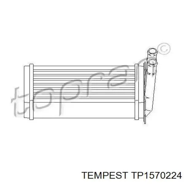 Купити TP1570224 Tempest Теплообмінник